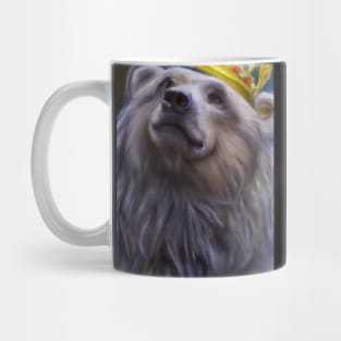 Bear with Crown Mug